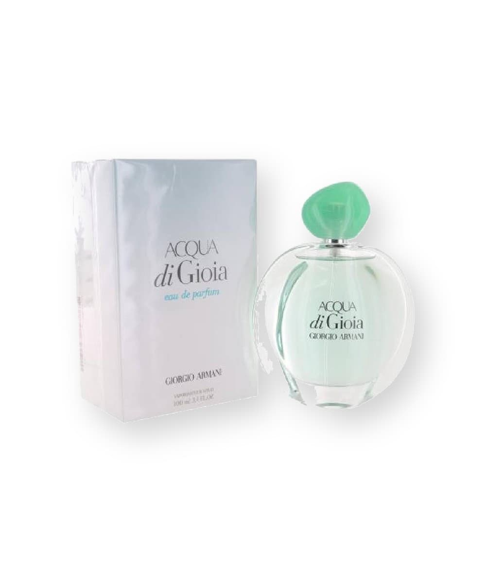 Giorgio Armani Acqua Di Gioia fragrance bottle, front view