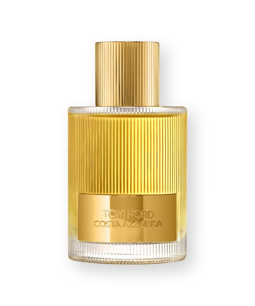 Tom Ford Costa Azzurra fragrance bottle, front view