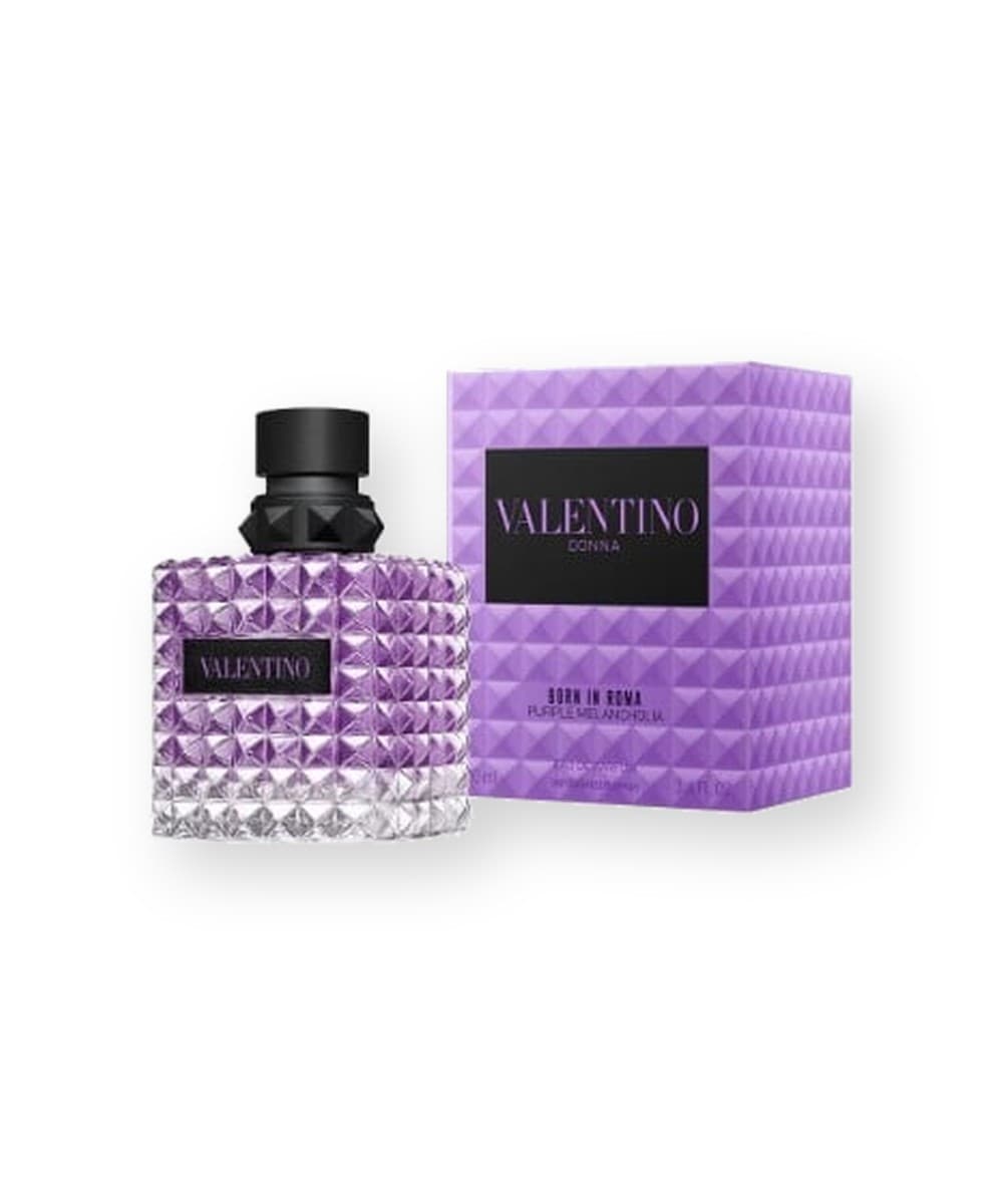 Valentino Donna Born In Roma Purple Melancholia fragrance bottle, front view
