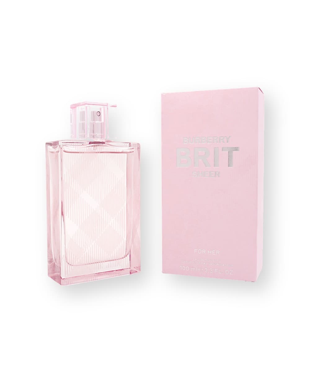 Burberry Burberry Brit Sheer fragrance bottle, front view