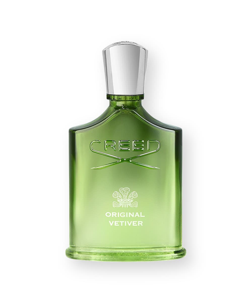 Creed Original Vetiver fragrance bottle, front view