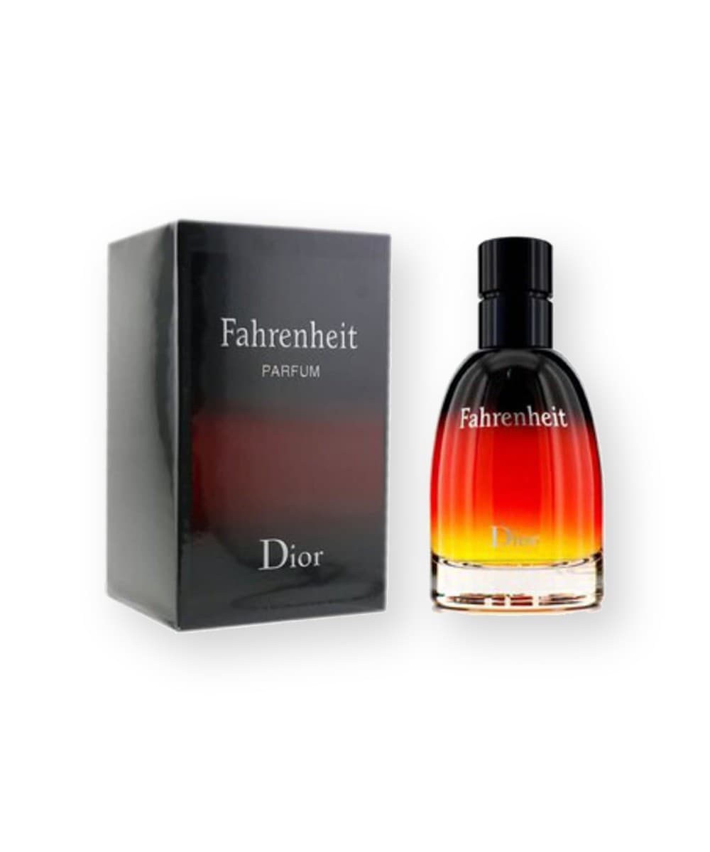 Dior Fahrenheit Parfum fragrance bottle, front view