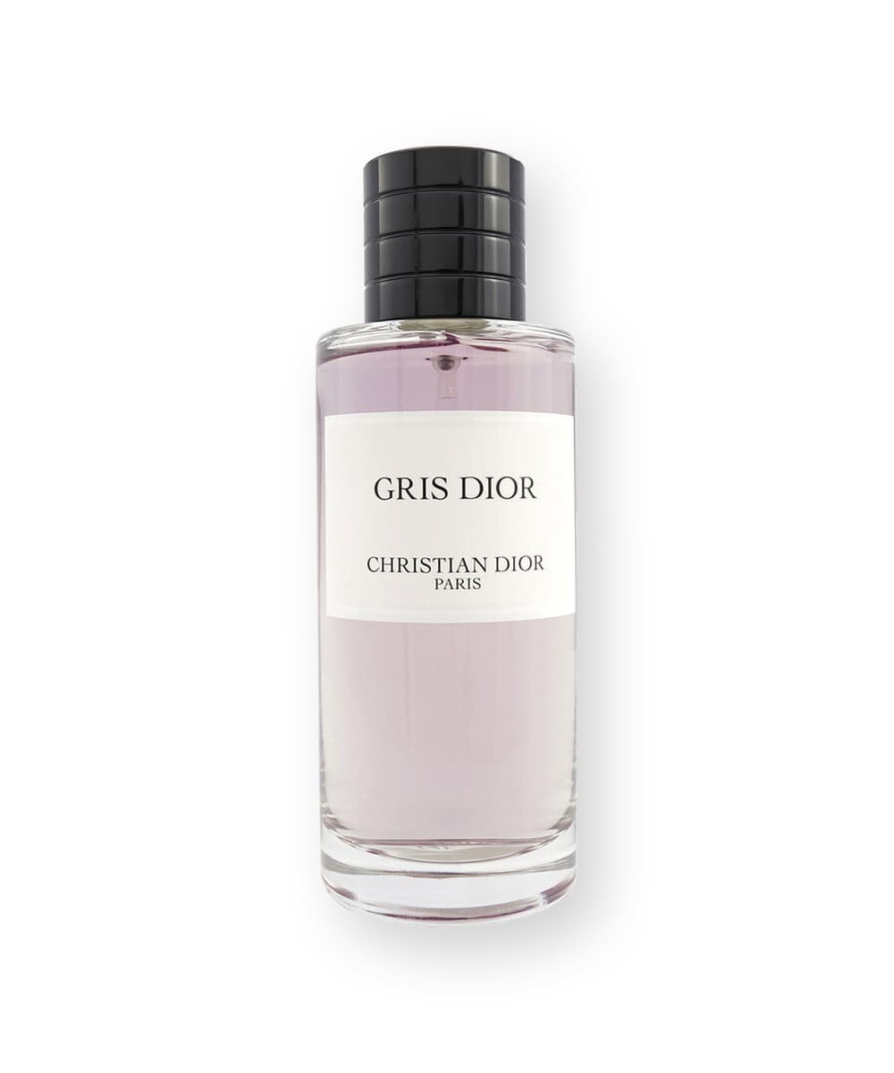 Dior Gris Dior fragrance bottle, front view