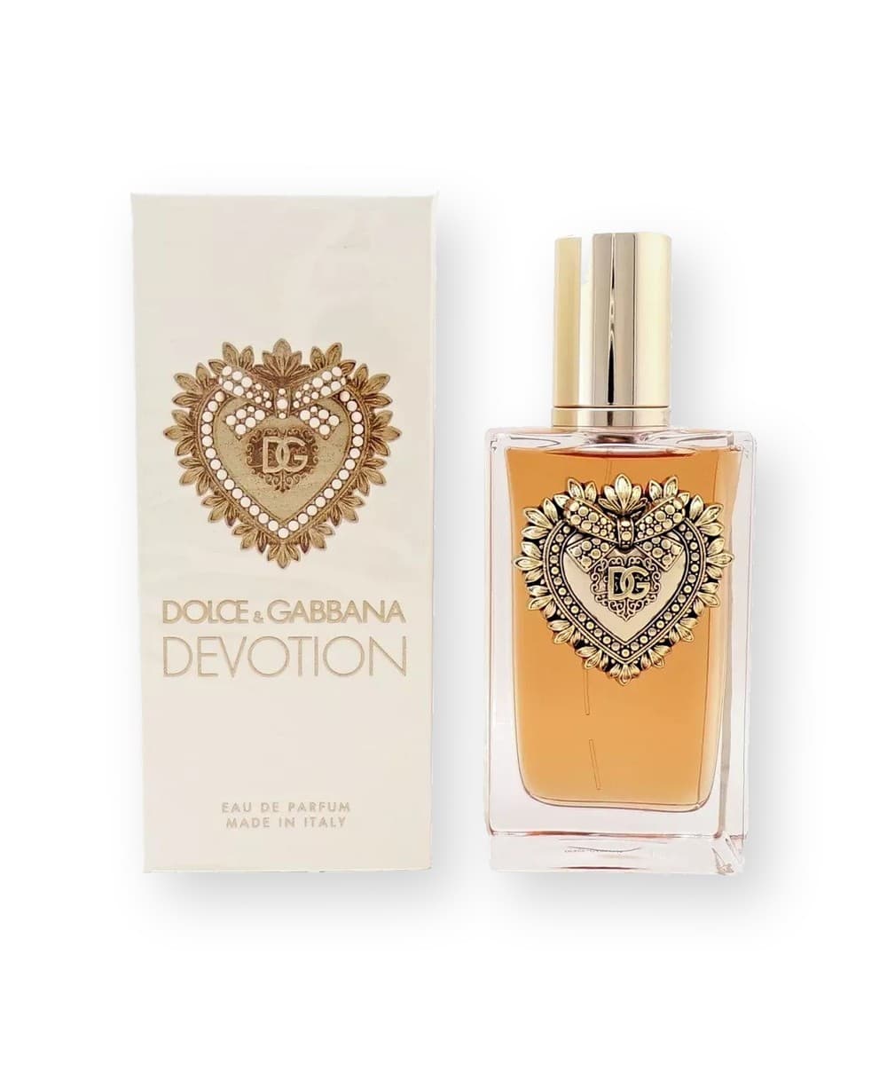 Dolce & Gabbana Devotion fragrance bottle, front view