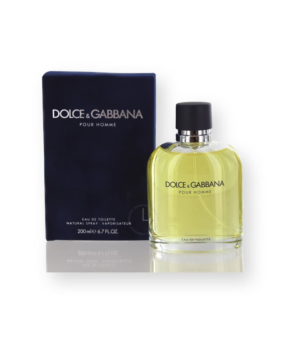 Dolce & Gabbana Dolce & Gabbana pour Homme fragrance bottle, front view