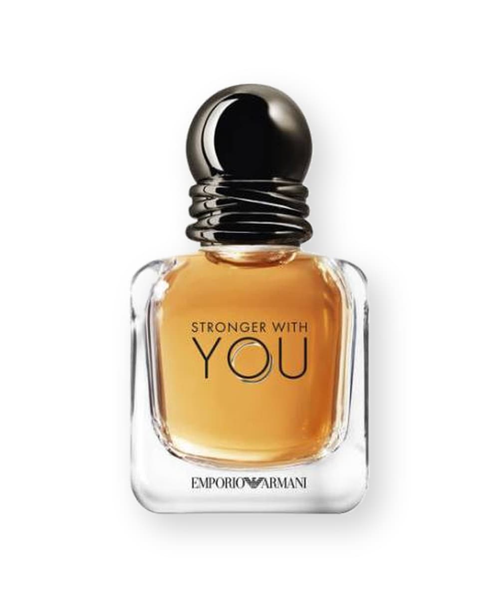 Giorgio Armani Emporio Armani Stronger With You fragrance bottle, front view
