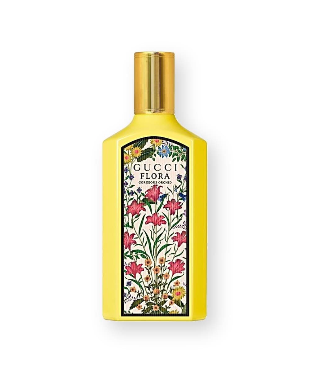 Gucci Flora Gorgeous Orchid fragrance bottle