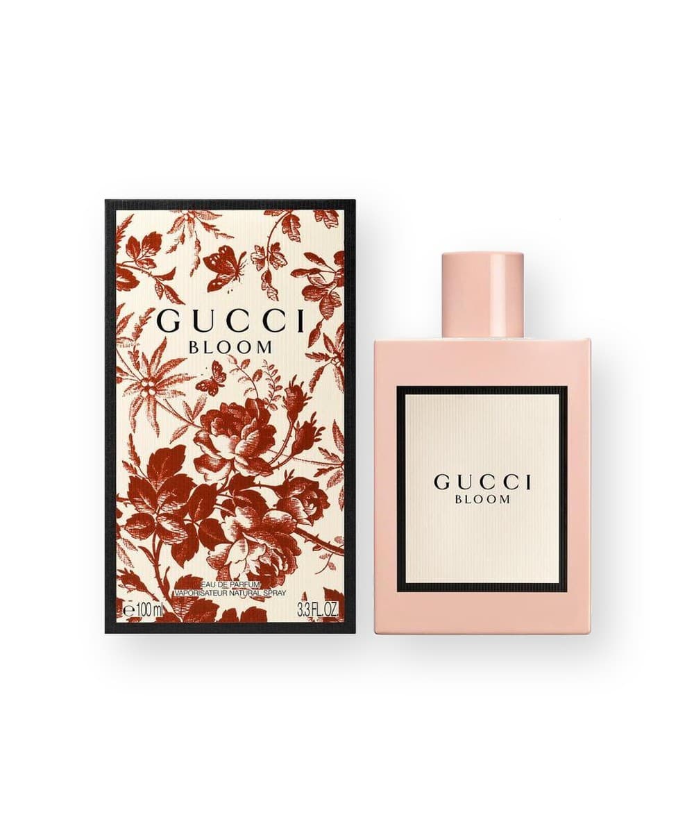 Gucci Gucci Bloom fragrance bottle, front view