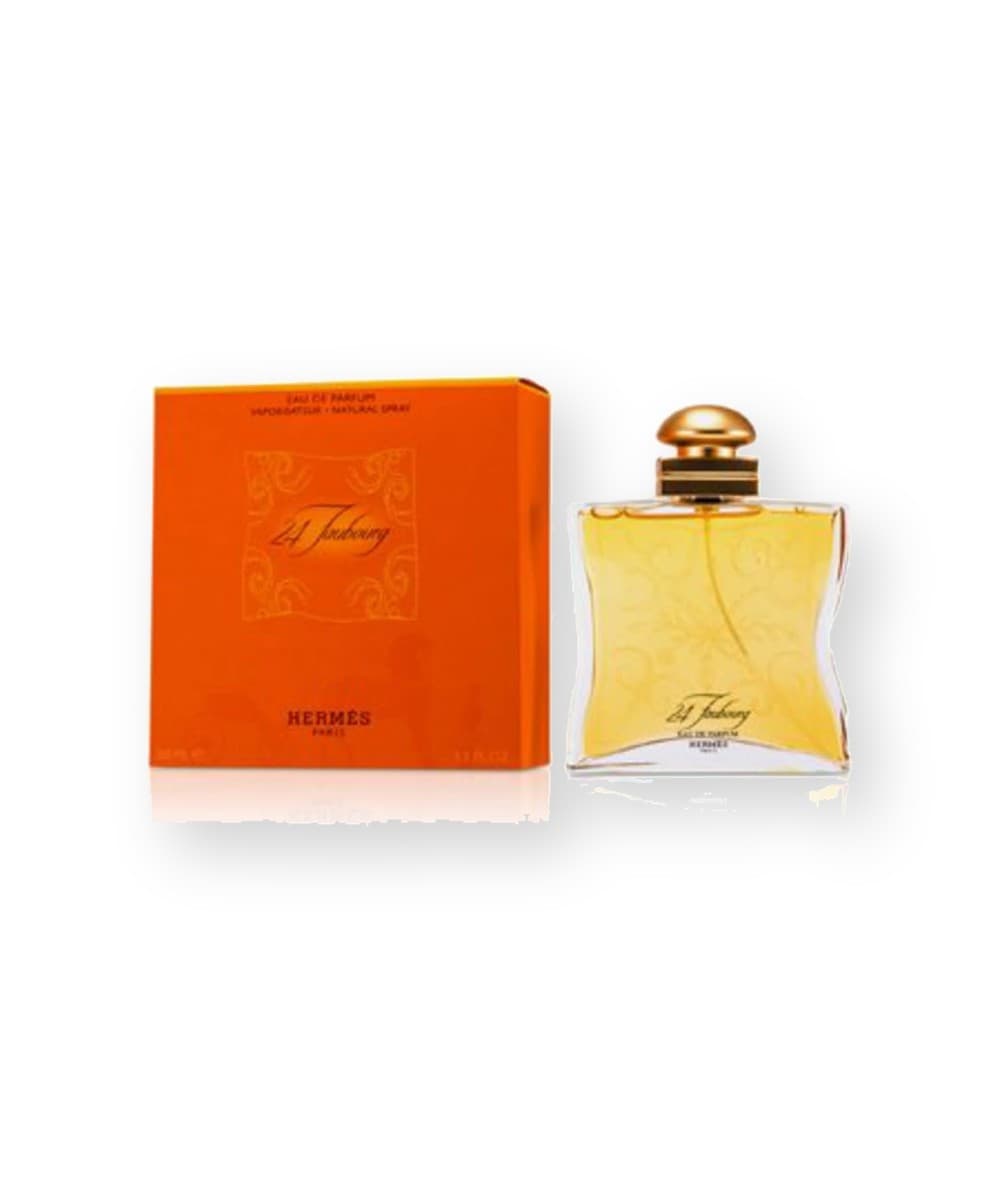 Hermès 24 Faubourg fragrance bottle, front view