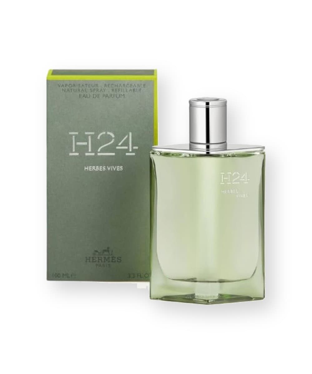 Hermès H24 Herbes Vives fragrance bottle