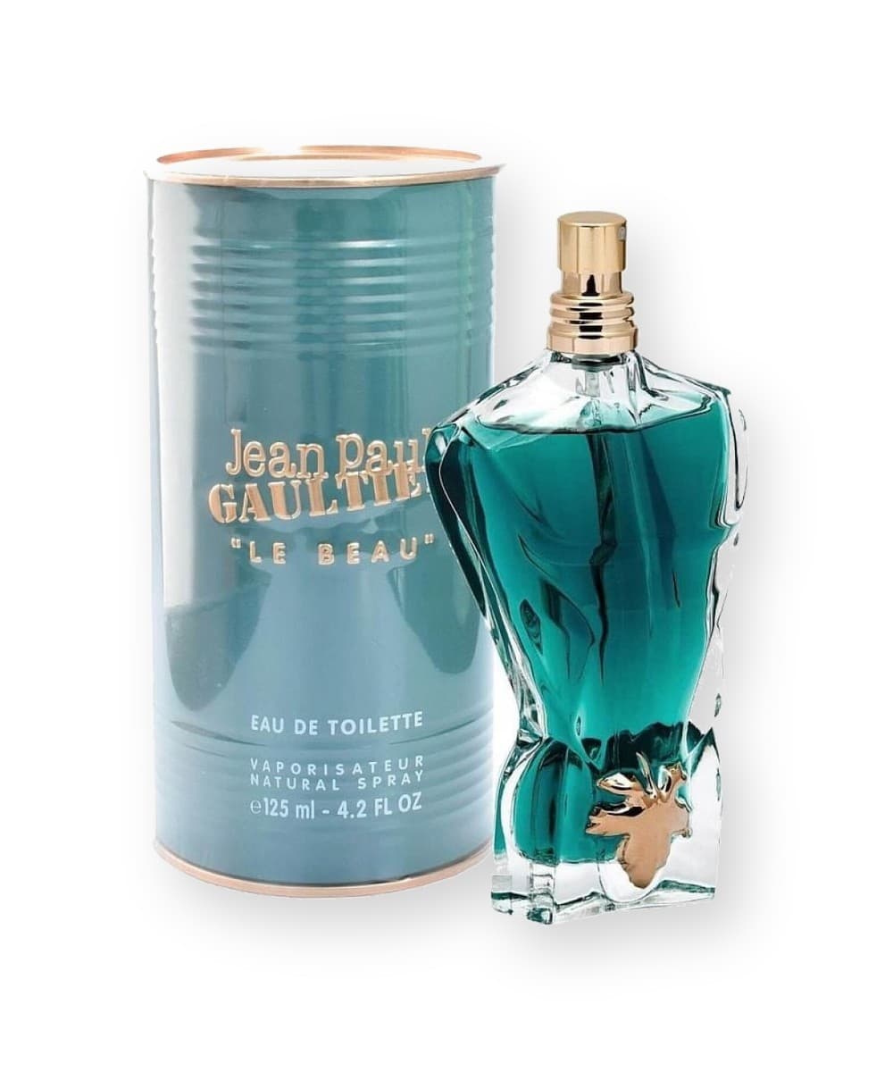 Jean Paul Gaultier Le Beau Eau de Toilette fragrance bottle, front view