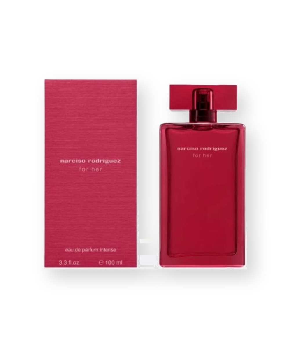 Narciso Rodriguez For Her Intense fragrance bottle, front view