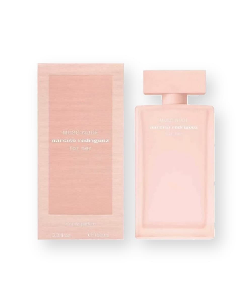 Narciso Rodriguez Musc Nude fragrance bottle, front view