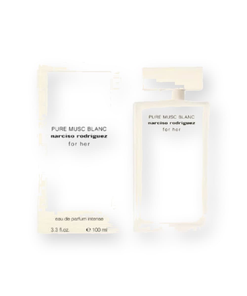 Narciso Rodriguez Pure Musc Blanc Intense fragrance bottle