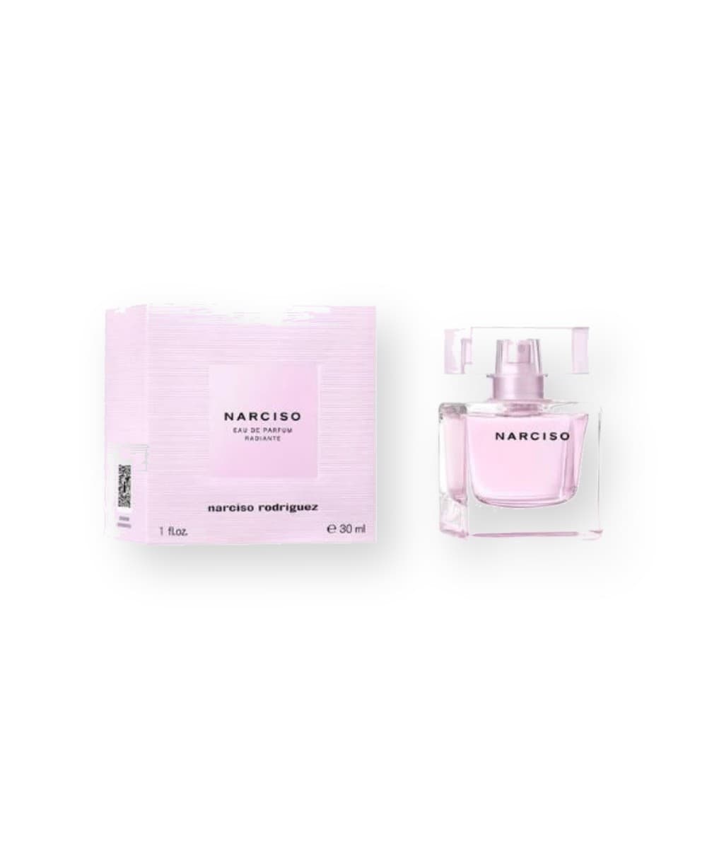 Narciso Rodriguez Radiante fragrance bottle, front view