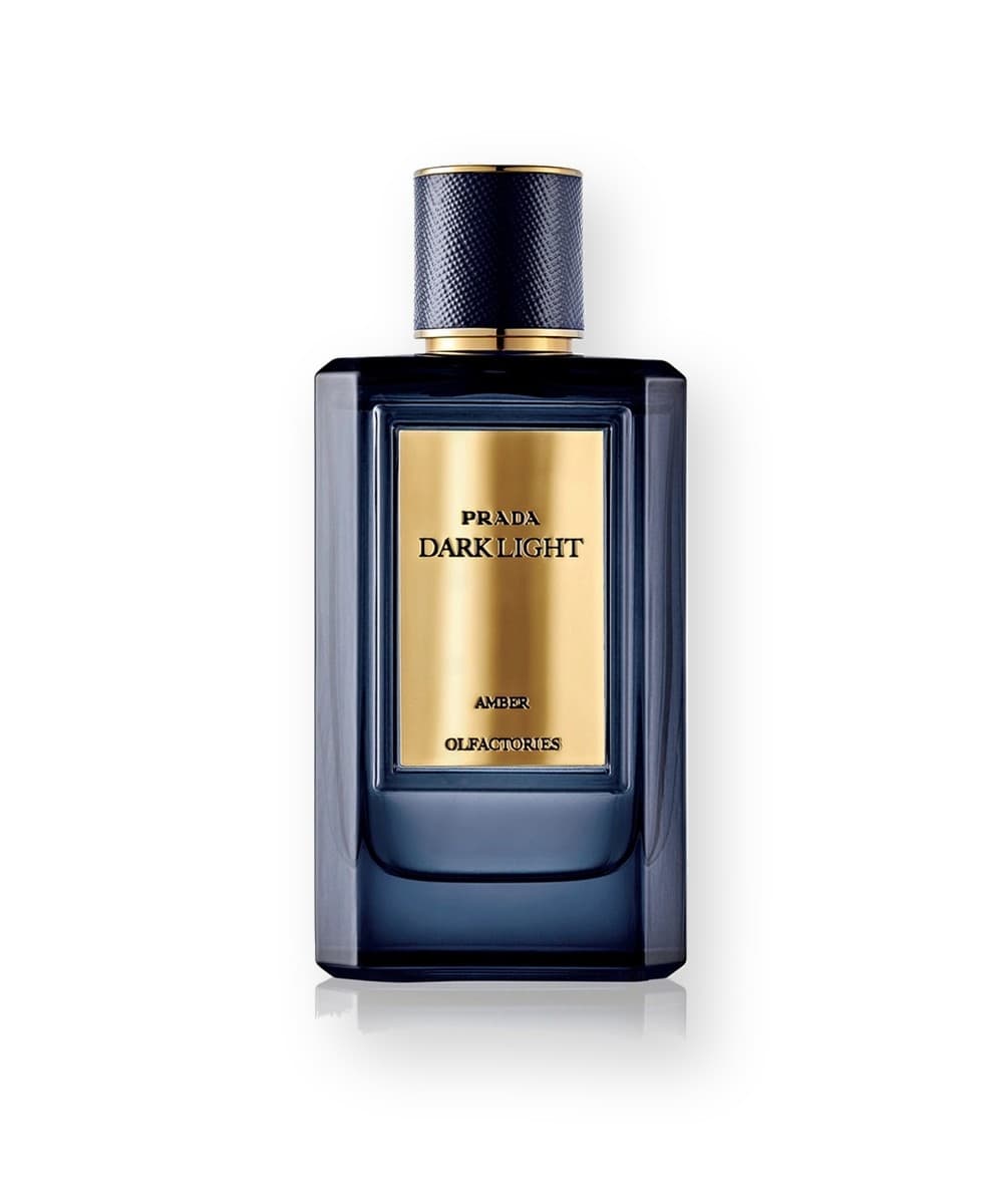 Prada Mirages Dark Light fragrance bottle, front view