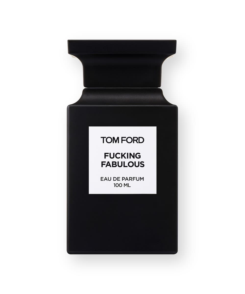 Tom Ford Fucking Fabulous fragrance bottle, front view