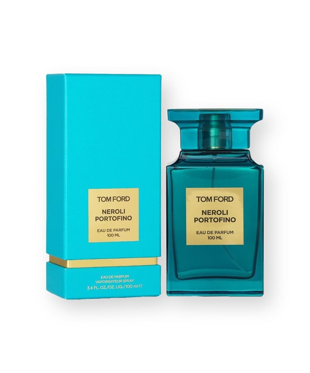 Tom Ford Neroli Portofino fragrance bottle, front view