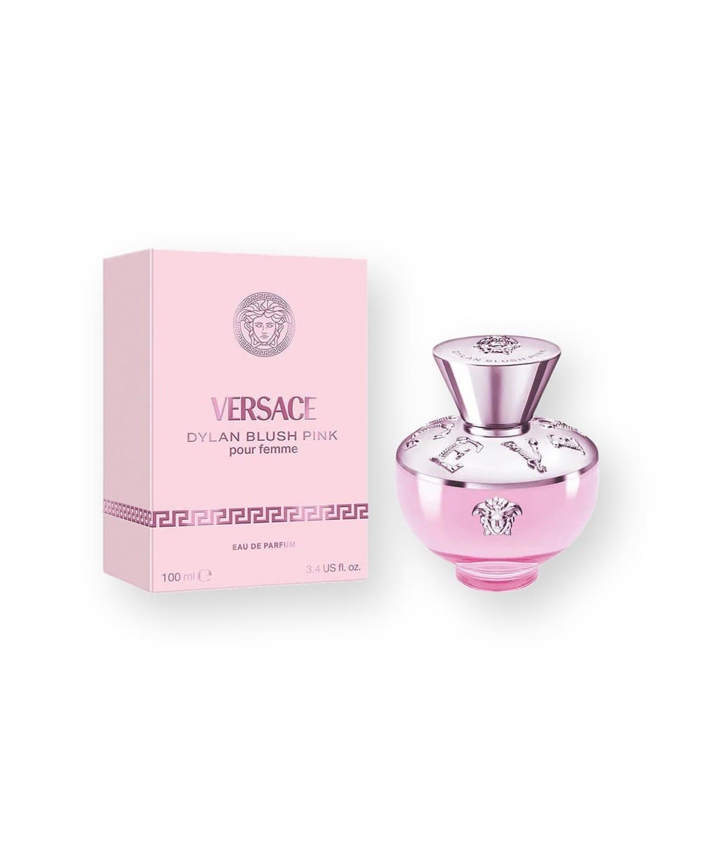 Versace Dylan Blush Pink fragrance bottle, front view