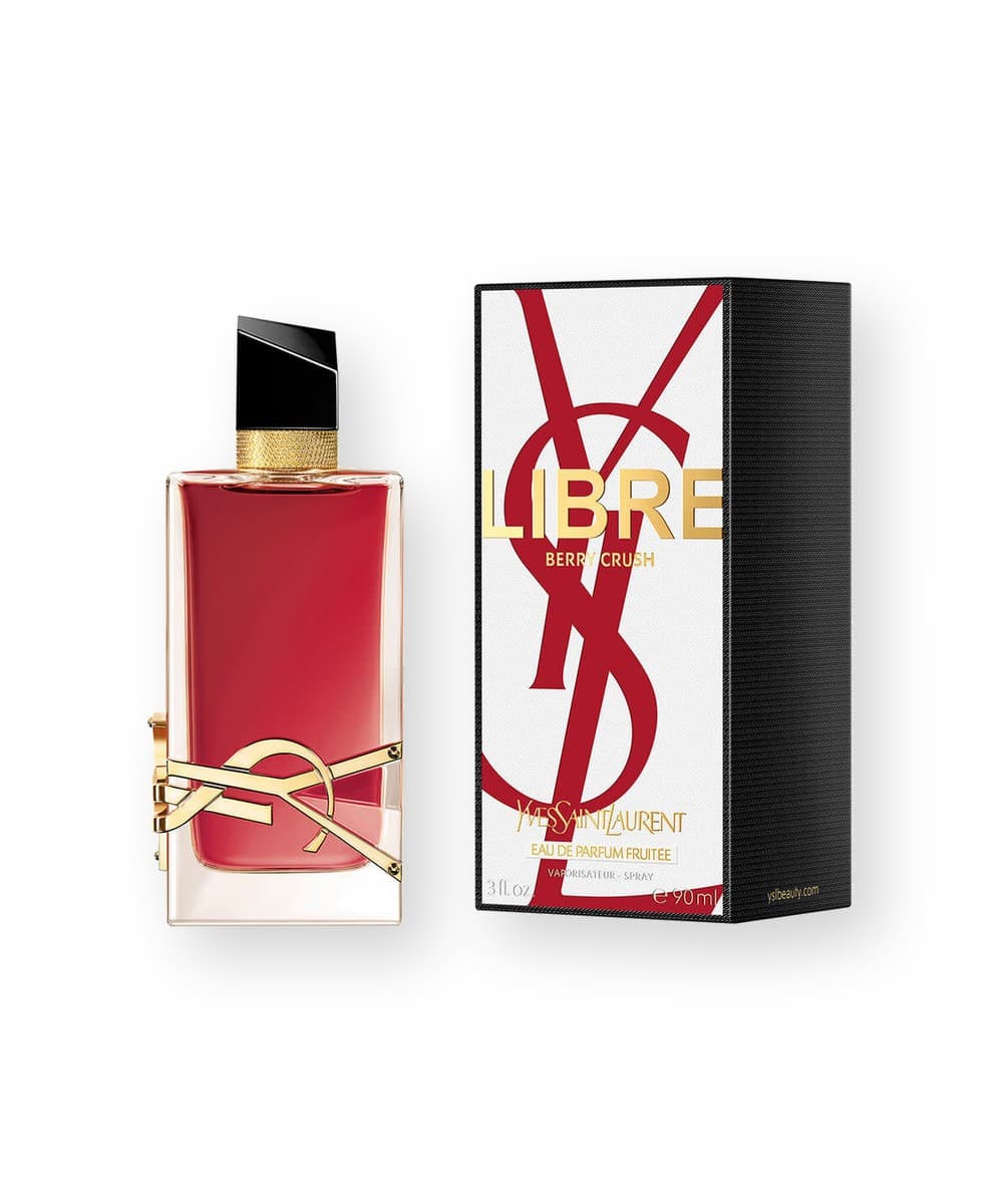 Yves Saint Laurent Libre Berry Crush fragrance bottle, front view